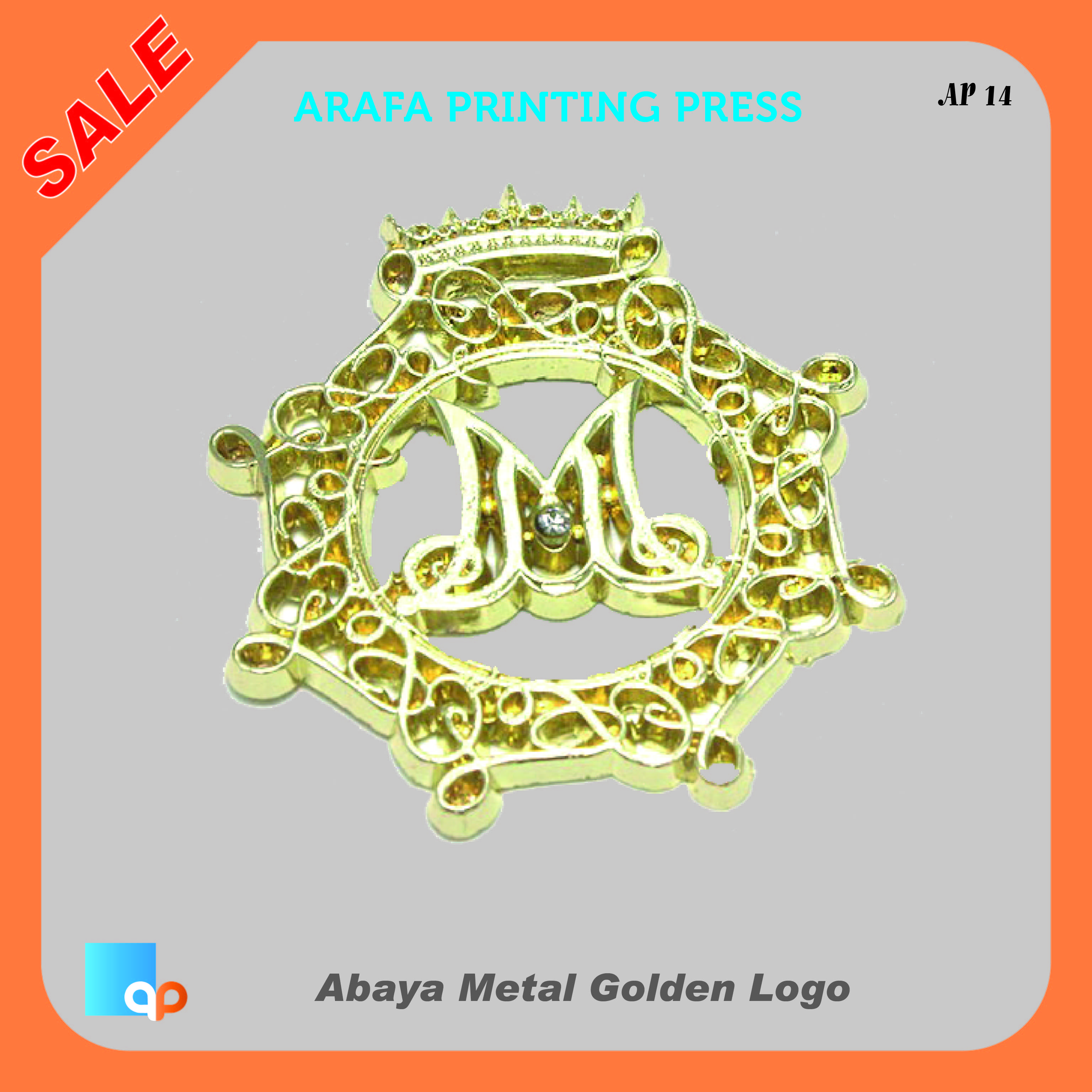 Metal logo printing in Dubai
